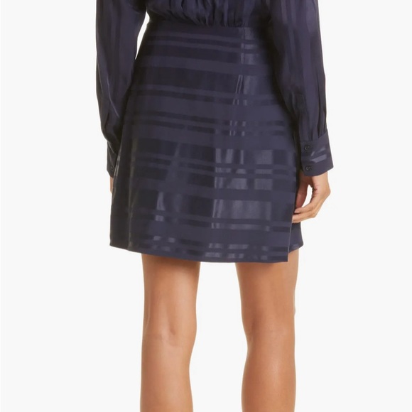 Milly Jordan Striped Satin Dress - Picture 3 of 8